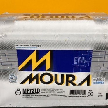 Bateria Moura MF72LD em Boa Vista